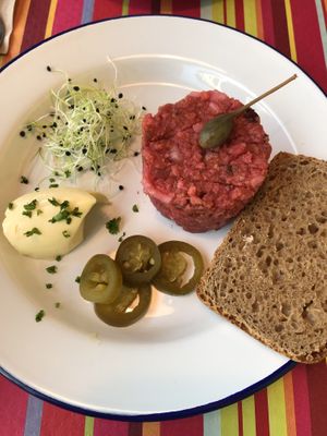 Tartar vegan at Soul Food by Aris in Zurich