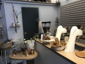 Vegan cakes   at 4minutes Cafe in Budapest