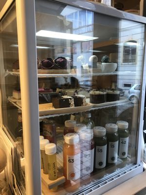 They also have some smoothies and ginger shots  at 4minutes Cafe in Budapest