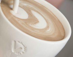 with Oatly :) at 4minutes Cafe in Budapest