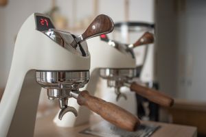 Modbar espresso AV at 4minutes Cafe in Budapest