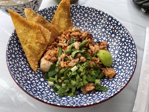 Mama Moosup Tom Yum, 109 baht  at Kaek Kao Kua in Bangkok