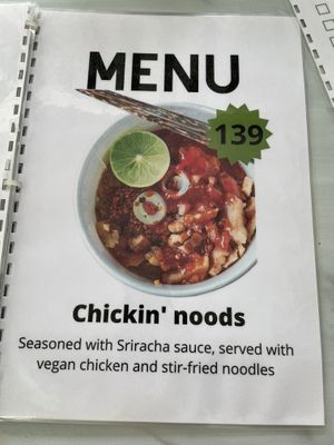 Menu page 9  at Kaek Kao Kua in Bangkok