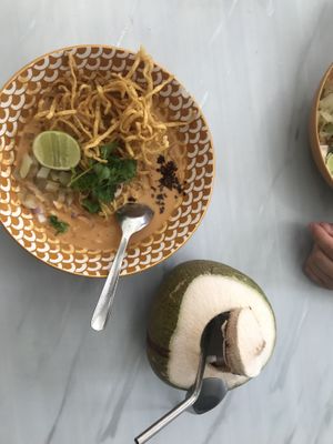 Kao soi   at Kaek Kao Kua in Bangkok