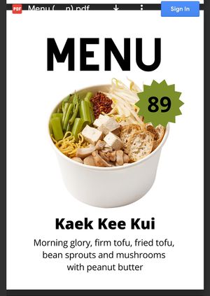   at Kaek Kao Kua in Bangkok