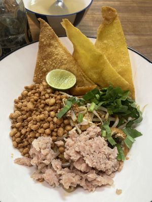 Sukhotime noodles  at Kaek Kao Kua in Bangkok
