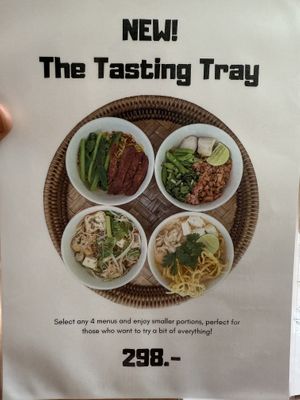 Menu Oct 2024  at Kaek Kao Kua in Bangkok