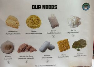 Noodles Oct 2024  at Kaek Kao Kua in Bangkok