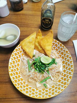 tom yum at Kaek Kao Kua in Bangkok