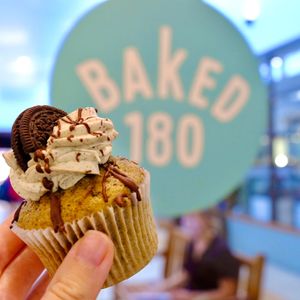 Cookies and cream cupcake  at Baked 180 in Mount Lawley