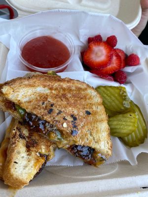 Supreme Grilled Cheese at 5am Drip in Fort Worth