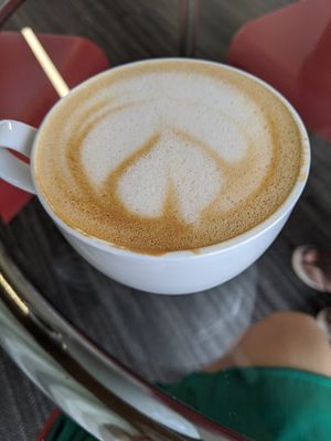 Fall spice latte at 5am Drip in Fort Worth