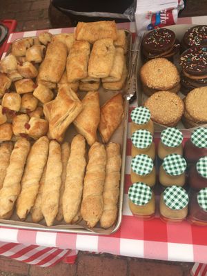 Hojaldres at The Vegan Bakery (formerly Panadería Rocks) in Bogota