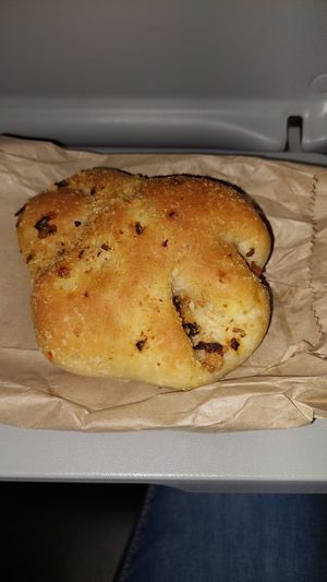 Chicharrona at The Vegan Bakery (formerly Panadería Rocks) in Bogota