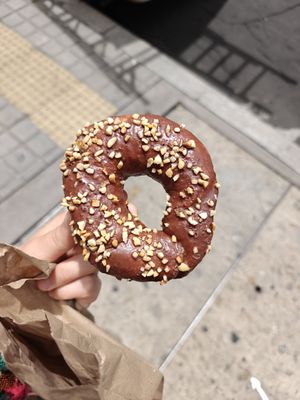 Donut at The Vegan Bakery (formerly Panadería Rocks) in Bogota