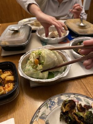 Spring rolls at Lots of Eats in North Andover