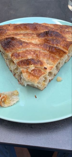 Potato burek  at Pitawerk in Vienna