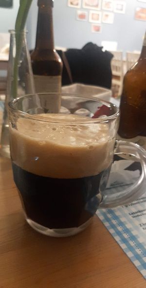 Kwas chlebowy Gira Imperial at Pani Pierożek in Bialystok