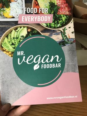 Delivery  at Mr. Vegan Foodbar in Hilversum