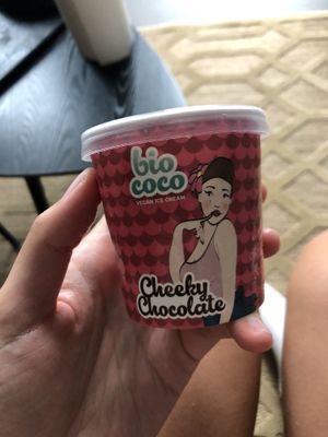 Very yummy ice cream  at Mr. Vegan Foodbar in Hilversum