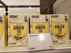 Ginger tea at Cedele - Novena Square in Central Singapore