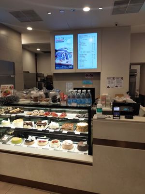 Cashier counter at Cedele - Novena Square in Central Singapore