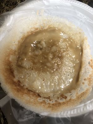 Coconut and brown sugar appam  at Om Shakti Chelo's Appam Vegetarian in Kuala Lumpur