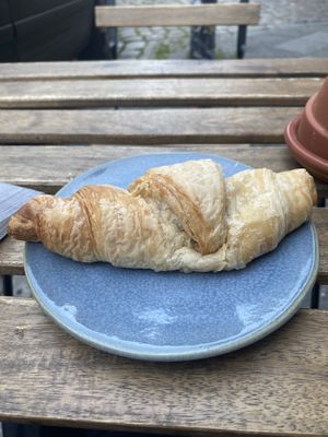 vegan croissant, €1.90 excellent  at Goodies Berlin - Warschauer in Berlin