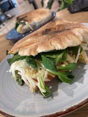 Vegan pita   at Goodies Berlin - Warschauer in Berlin