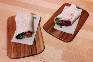 Ali Baba and Ceasar wraps at Goodies Berlin - Warschauer in Berlin