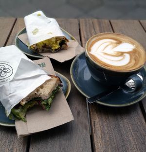 our brunch at Goodies Berlin - Warschauer in Berlin