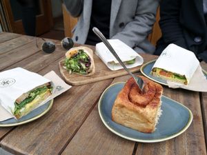 our brunch at Goodies Berlin - Warschauer in Berlin