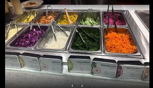 Cold Toppings, unlimited at BIBIBOP in Bethesda