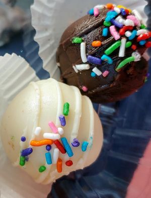 Reverie Bakery cake balls at Mashup Market -  BeHive Deli in Denton