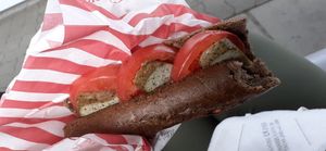 tofu sandwich at Le Crobag in Linz