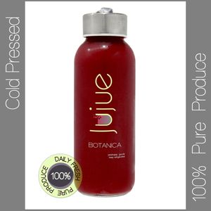 Cold Pressed JuJue juice Botanica. Based on the magnificent beets, which add sweetness to it, this juice is an awesome nutrition loader to keep your blood flow and heart strong at JuJue in Seven Hills