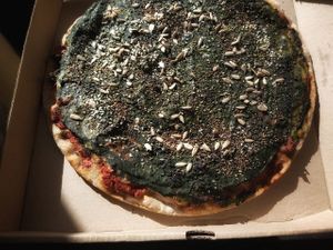 Pizza de espinaca  at Lo de Giorgio in Rosario