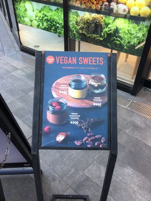 Vegan desserts at Cityshop - Shibuya in Tokyo