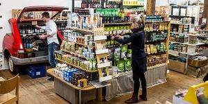 Range of different products. A big variety of different beers from small breweries.  at Ruokapuoti Lumo in Rauma
