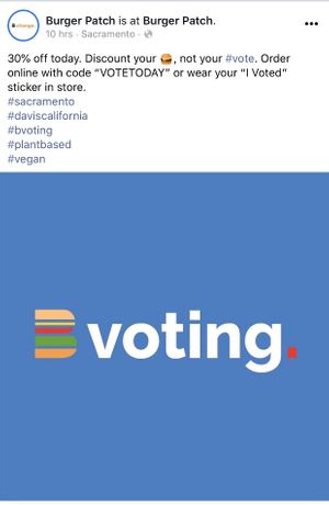 They aren't quiet either at Burger Patch in Davis