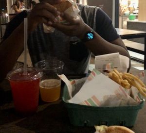 Raspberry lemonade, hazy IPA, and herb fries too at Burger Patch in Davis