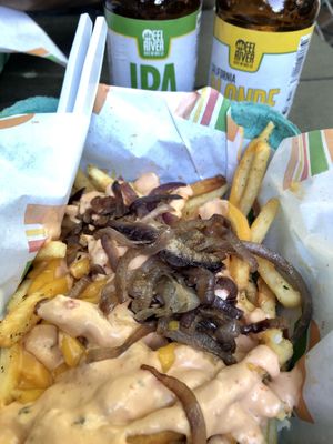 Fries  at Burger Patch in Davis