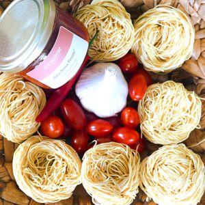 Bio Basket at Devozione Pasta Bar in Berlin