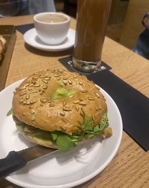   at Mani's Coffee & Bagels in Thun