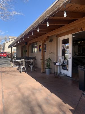 Plenty of Feng Shui here, and delicious Homemade Vegan food with great service  #Veganuary at Gaia's Garden Cafe in St George