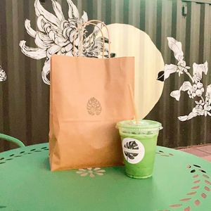   at Gaia's Garden Cafe in St George