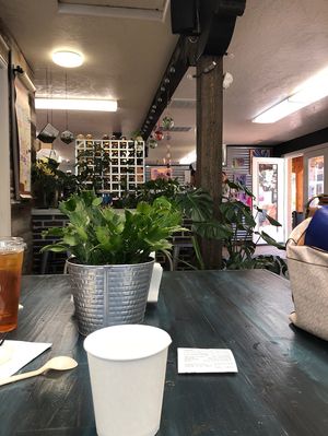   at Gaia's Garden Cafe in St George