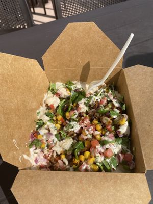 Southwestern Rice bowl   at Gaia's Garden Cafe in St George