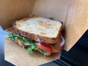 BLT   at Gaia's Garden Cafe in St George