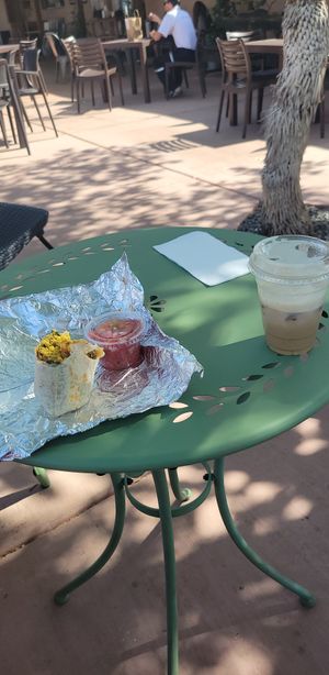  at Gaia's Garden Cafe in St George